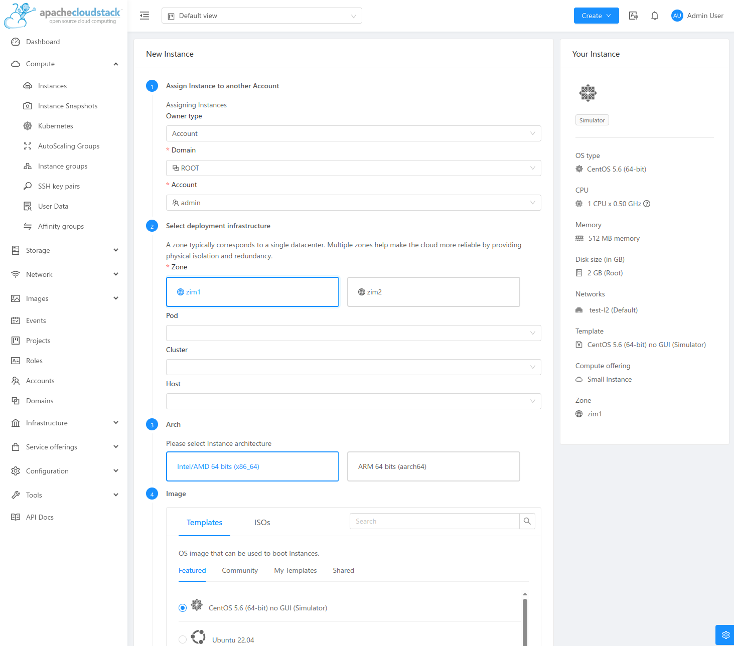 Legacy Image Selection